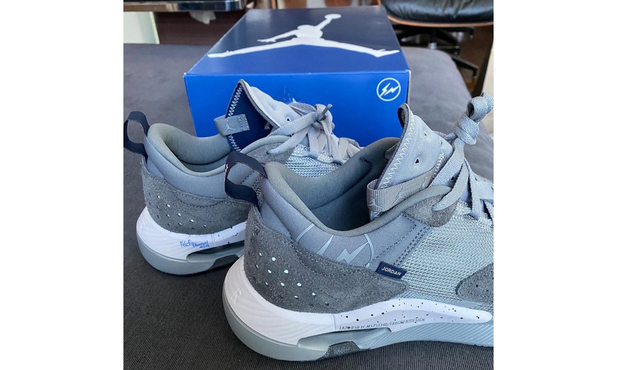 藤原浩亲晒 fragment design x Jordan Brand 新作 Air Cadence
