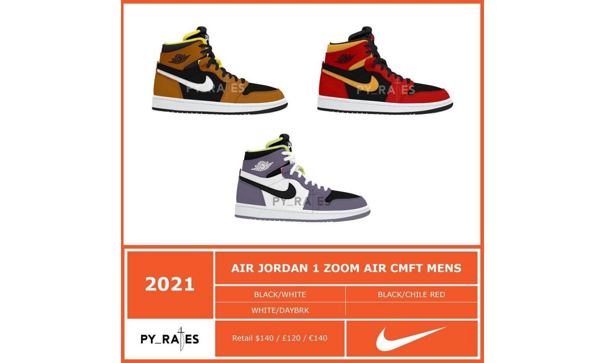 三款全新 Air Jordan I Zoom 抢先看