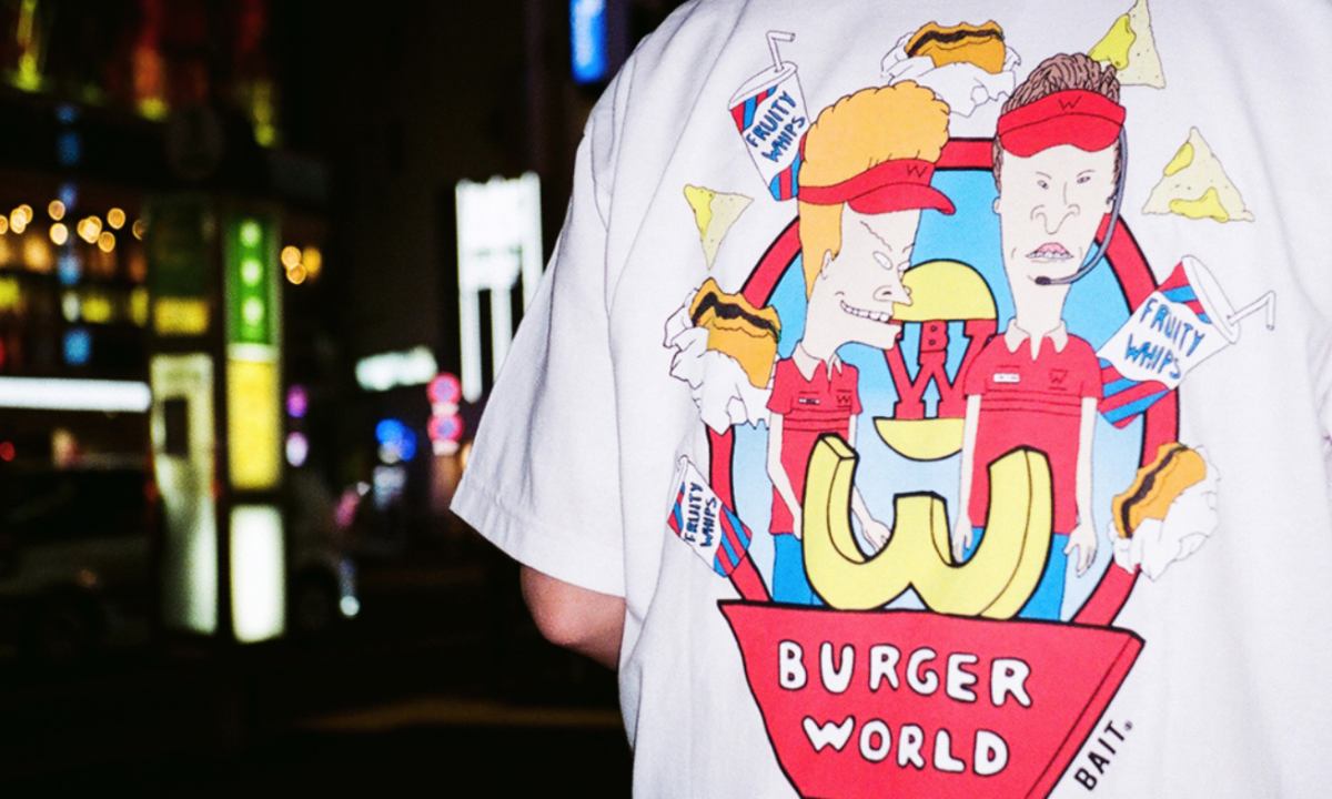 BAIT x 《Beavis＆Butthead》 趣味联名即将上线