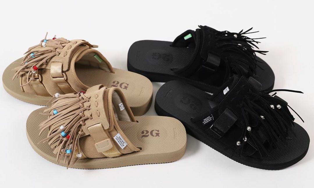 涩谷潮流店铺 2G TOKYO 联手 SUICOKE 推出限定合作款凉鞋