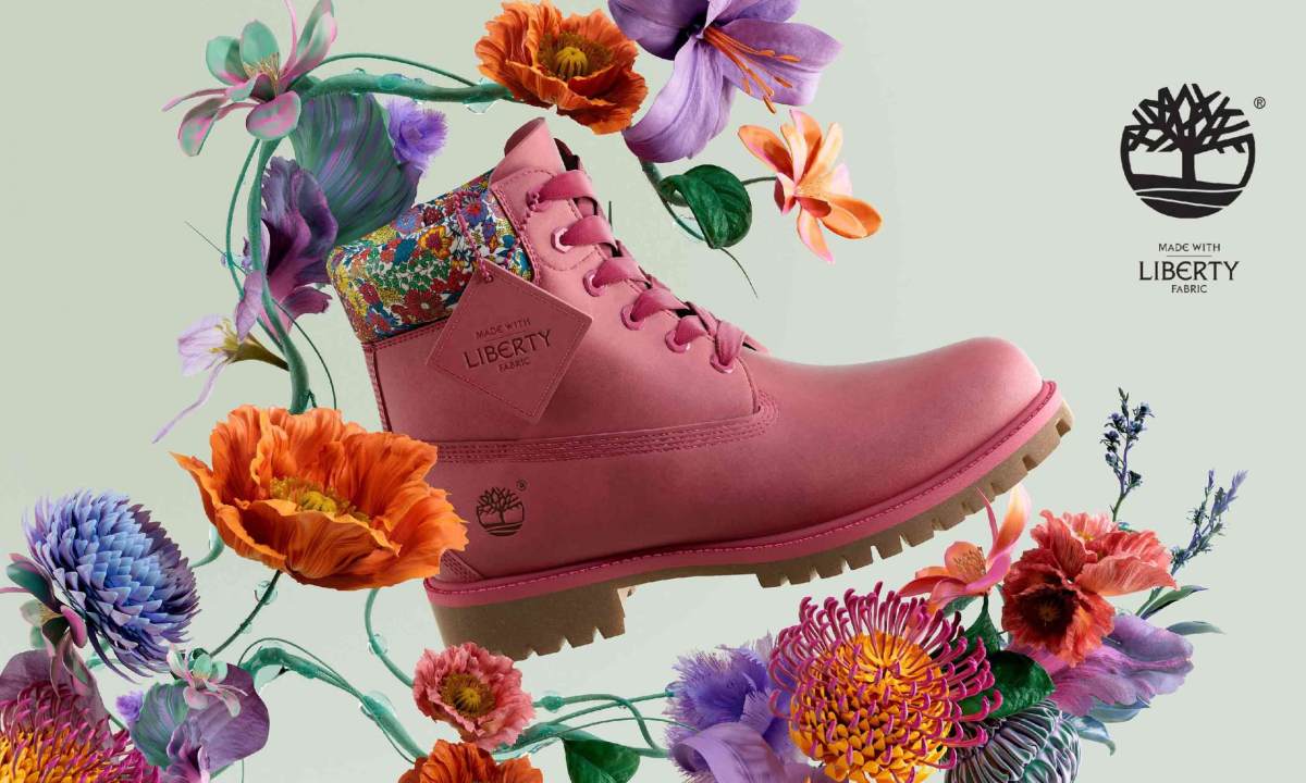 融入 Liberty Fabrics 经典印花，Timberland 全新鞋款上市