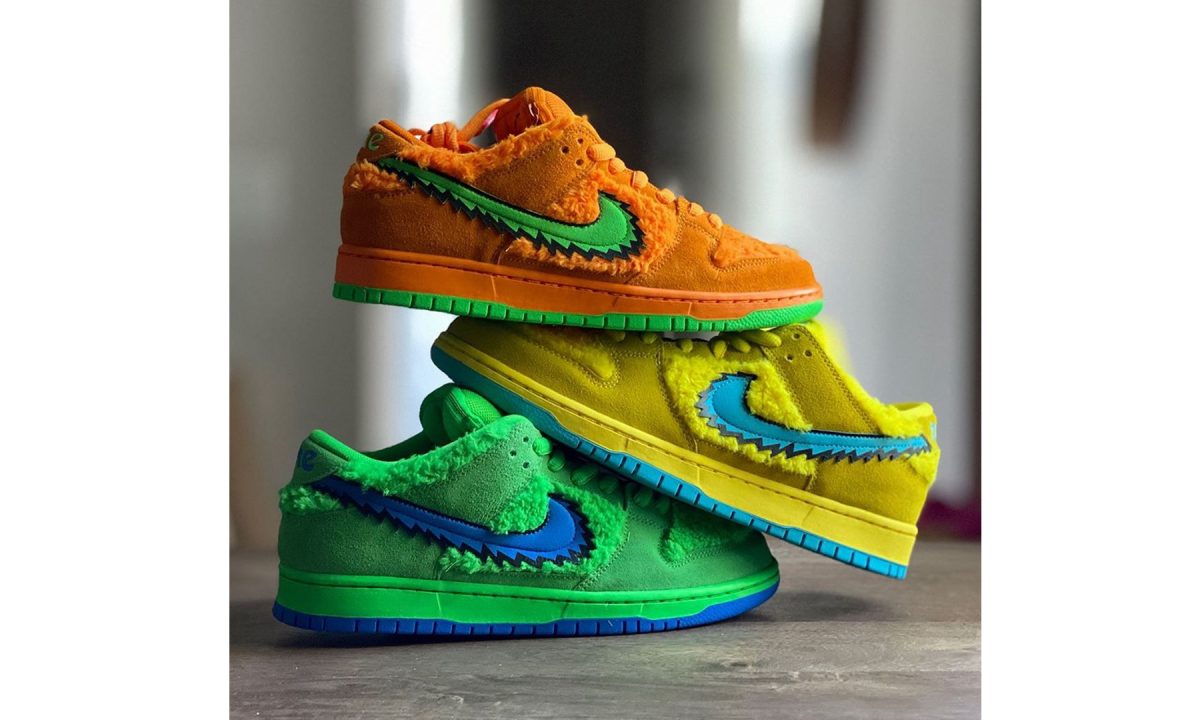 Grateful Dead x Nike SB Dunk Low 联乘设计发售日期确定