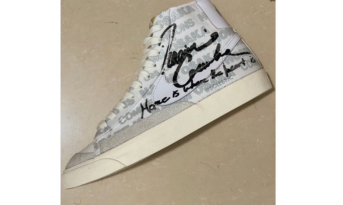 Naomi Osaka x COMME des GARCONS x Nike Blazer Mid 三方联名首度曝光