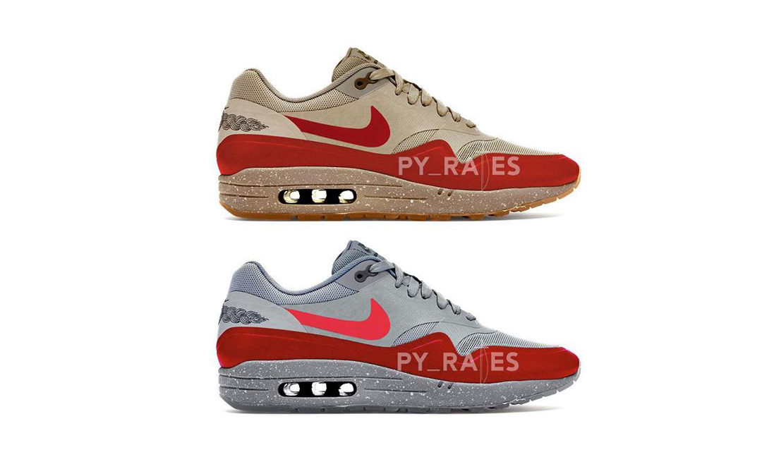 除了「死亡之吻」，CLOT x Nike Air Max 1 再追加两配色
