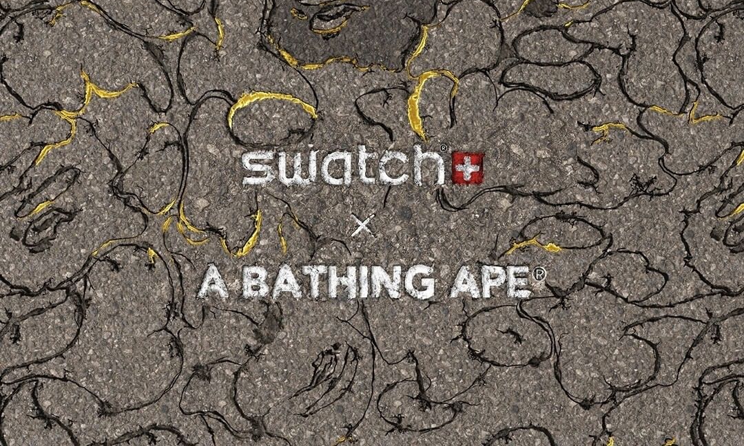 A BATHING APE® x Swatch 全新联乘企划公开