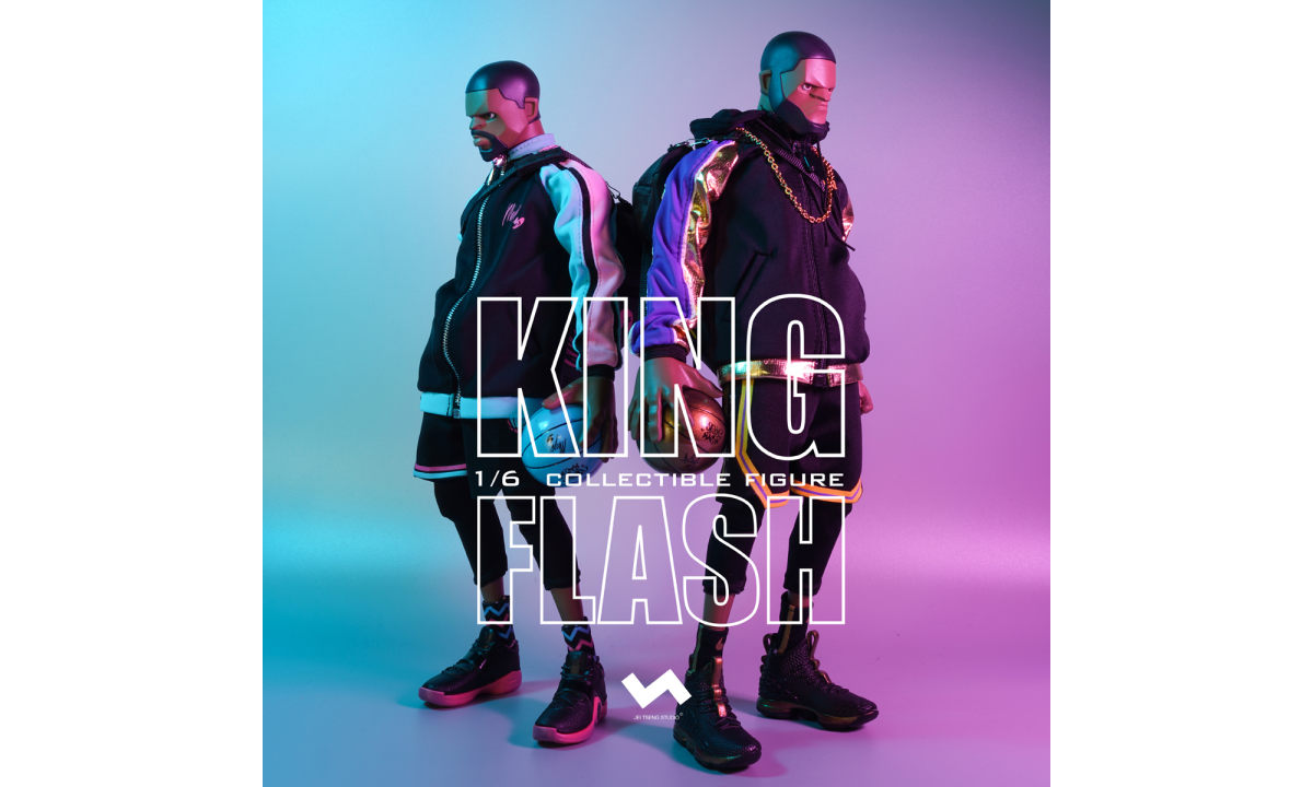 「詹韦连线」，J.T Studio Street Mask 带来詹姆斯、韦德 1/6 比例公仔