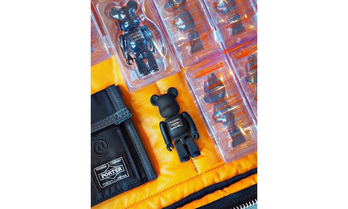 MEDICOM TOY × PORTER 联乘 BE@RBRICK 玩偶登场