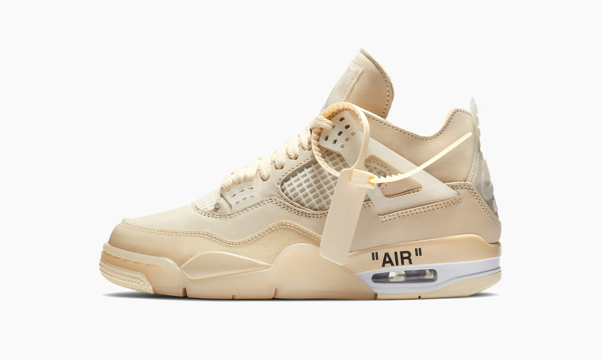 Off-White™ x Air Jordan IV「Sail」配色上架美国 SNKRS