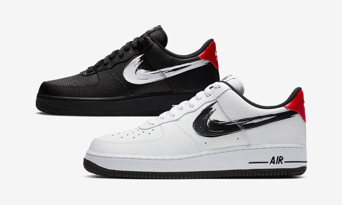 Nike 为 Air Force 1 Low 推出全新「Brushstroke」系列设计