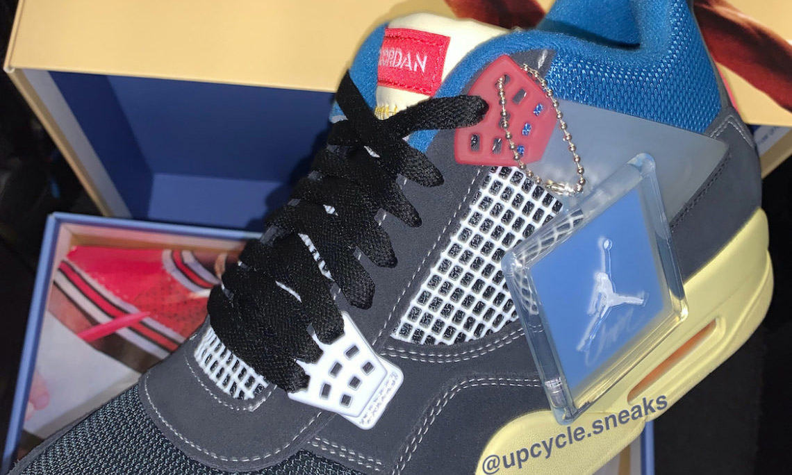 手稿灵感汲取，Union x Air Jordan IV 谍照曝光