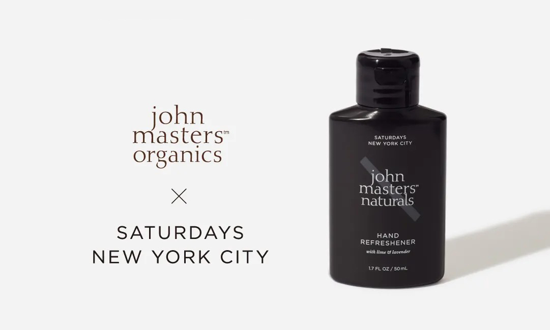 有机洗护品牌 John Master 与 Saturdays NYC 推出手部护理产品