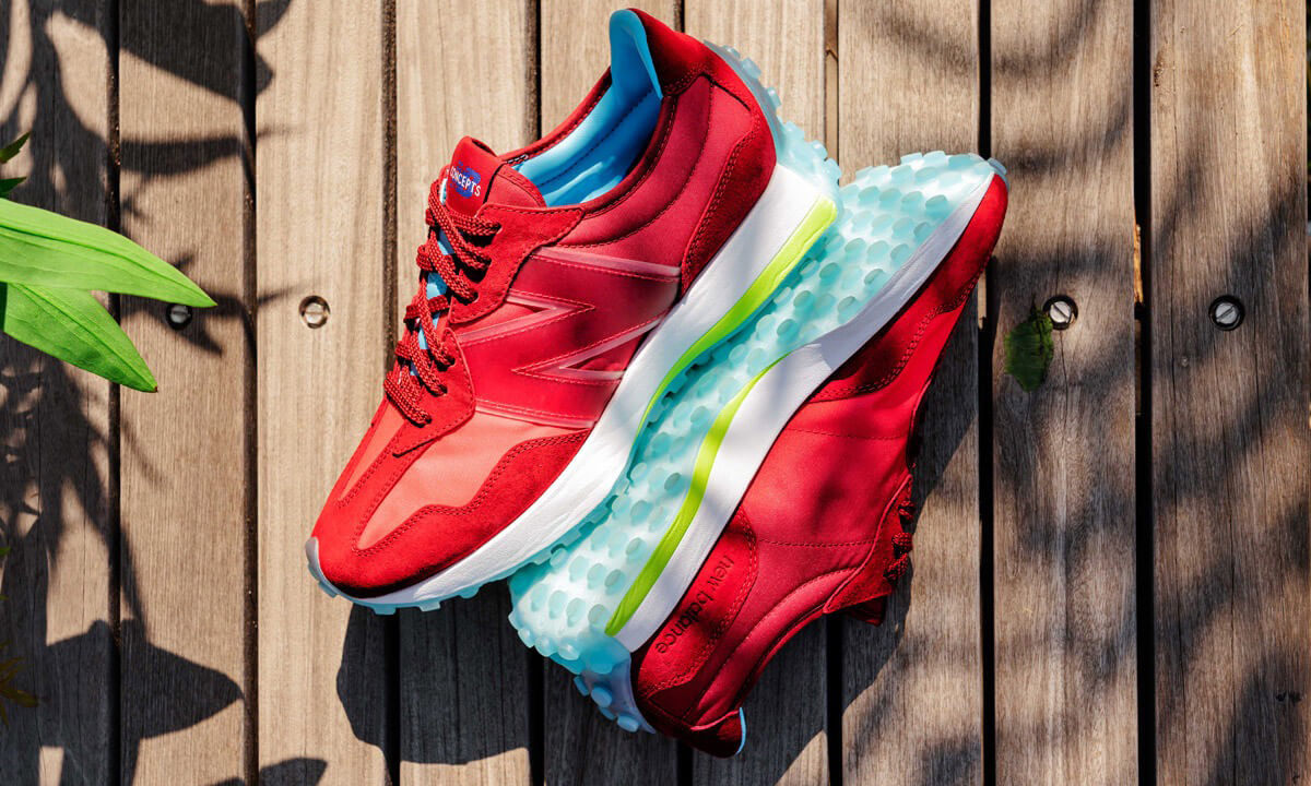 夏日特调冰饮，Concepts x New Balance 联名 327 释出