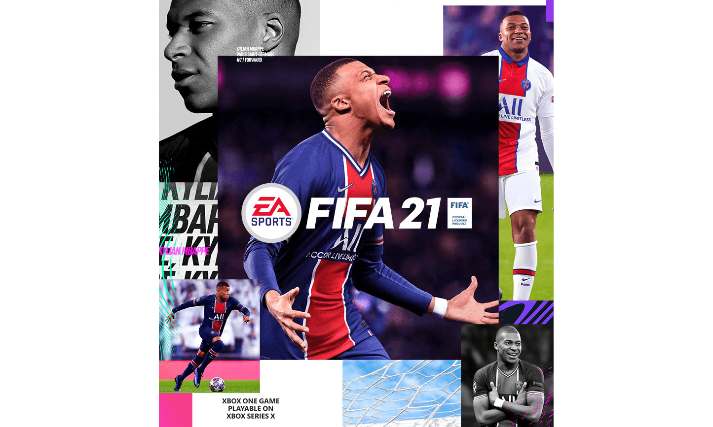 姆巴佩成为《FIFA 21》封面球员