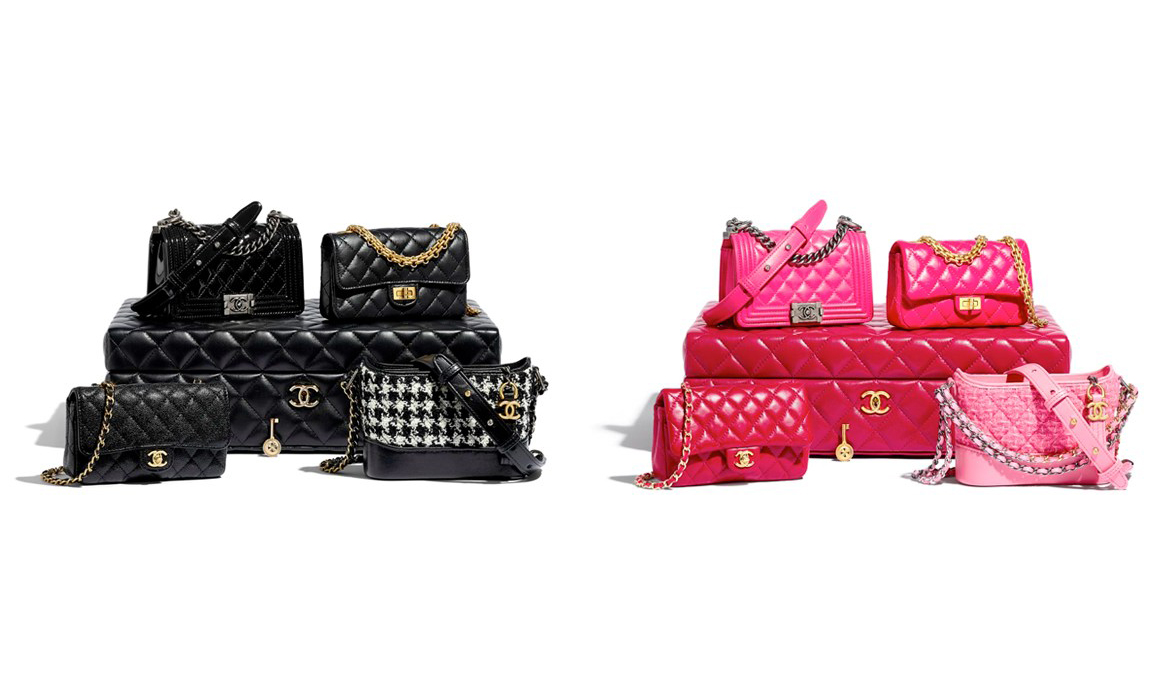 包含四个经典款式，Chanel 奢华手袋礼箱开卖