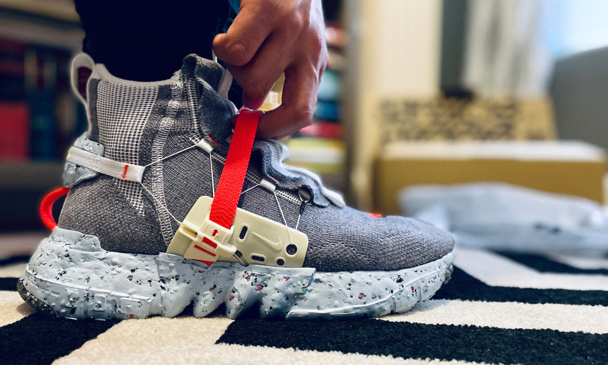 除去环保理念，Nike Space Hippie 系列好穿吗？