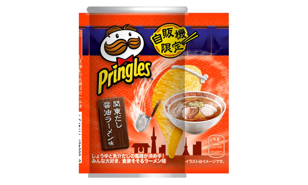 品客薯片为日本关东地区打造限量酱油拉面口味