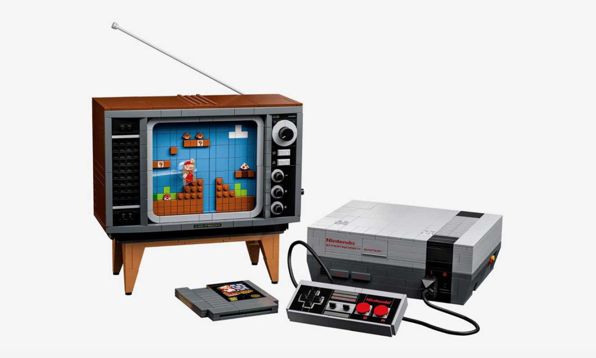 可以玩的马里奥，LEGO 重建 Nintendo 游戏主机