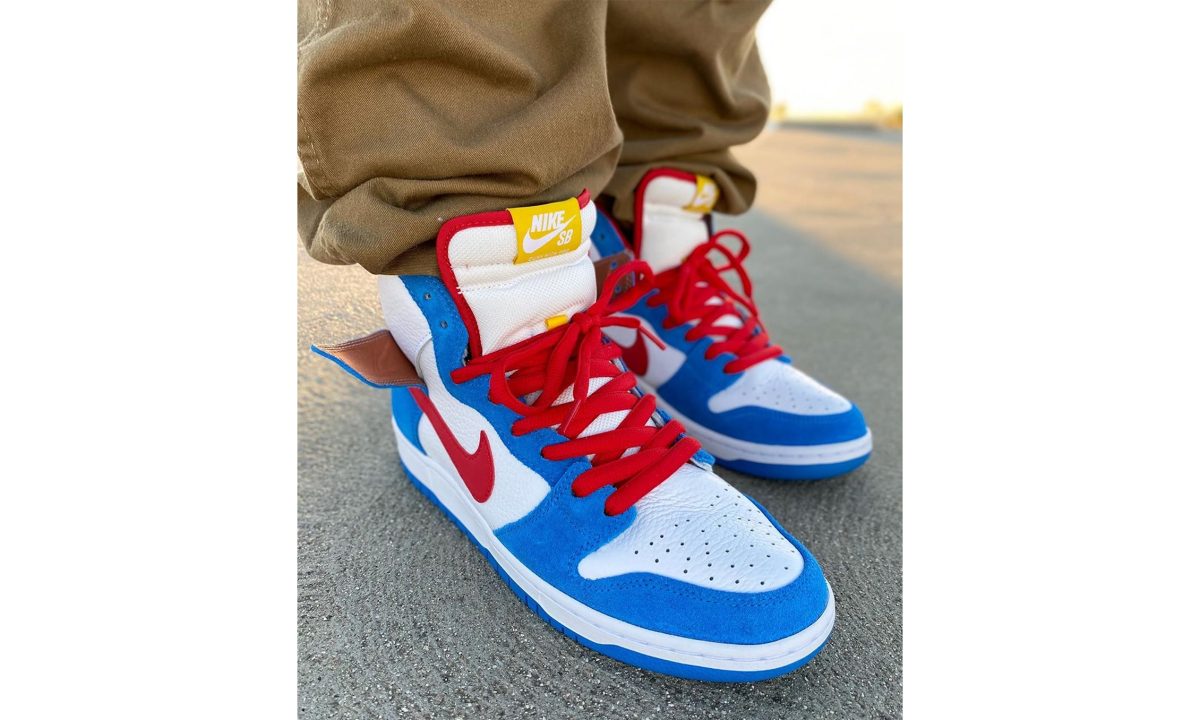 「哆啦 A 梦」主题 Nike SB Dunk High 首度曝光