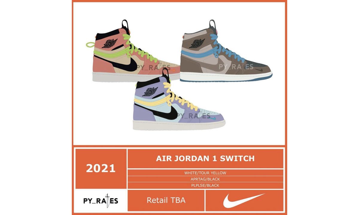 三款 Air Jordan I 新配色将于 2021 年登场