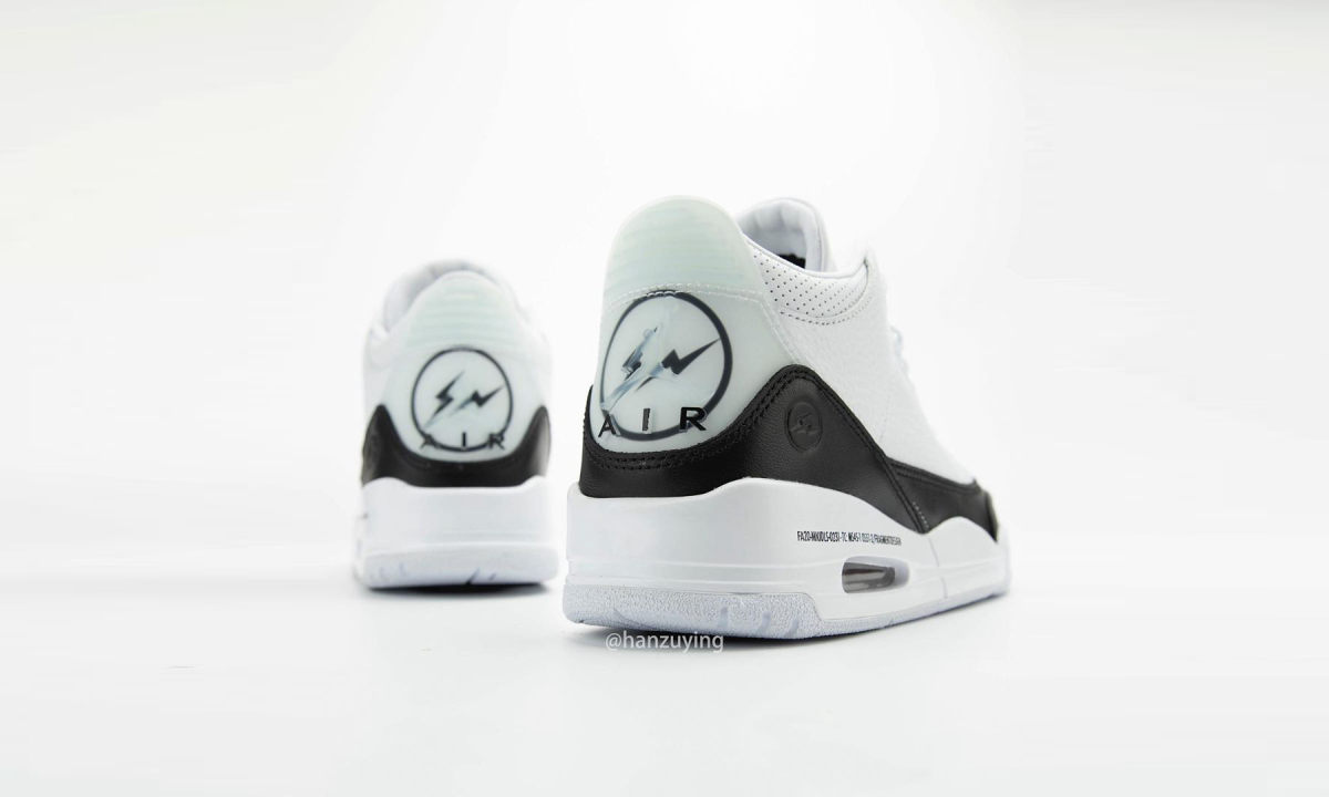 fragment design x Air Jordan III 全新联乘实物近赏