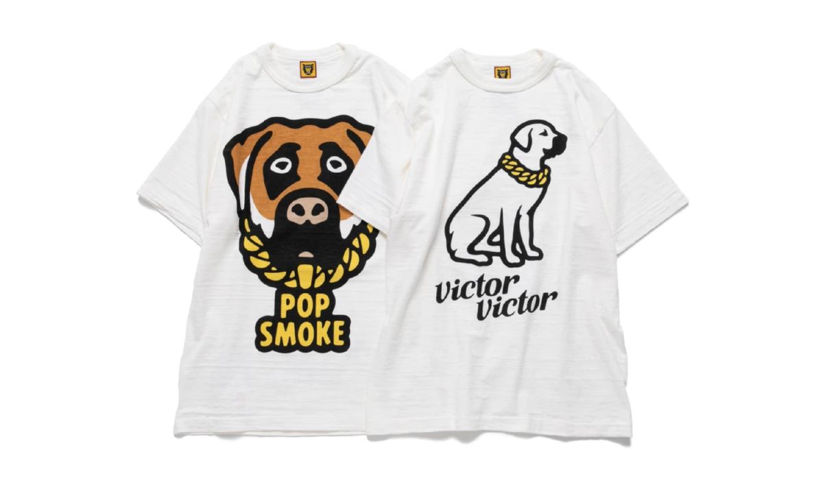 HUMAN MADE 推出 Pop Smoke 联名短袖