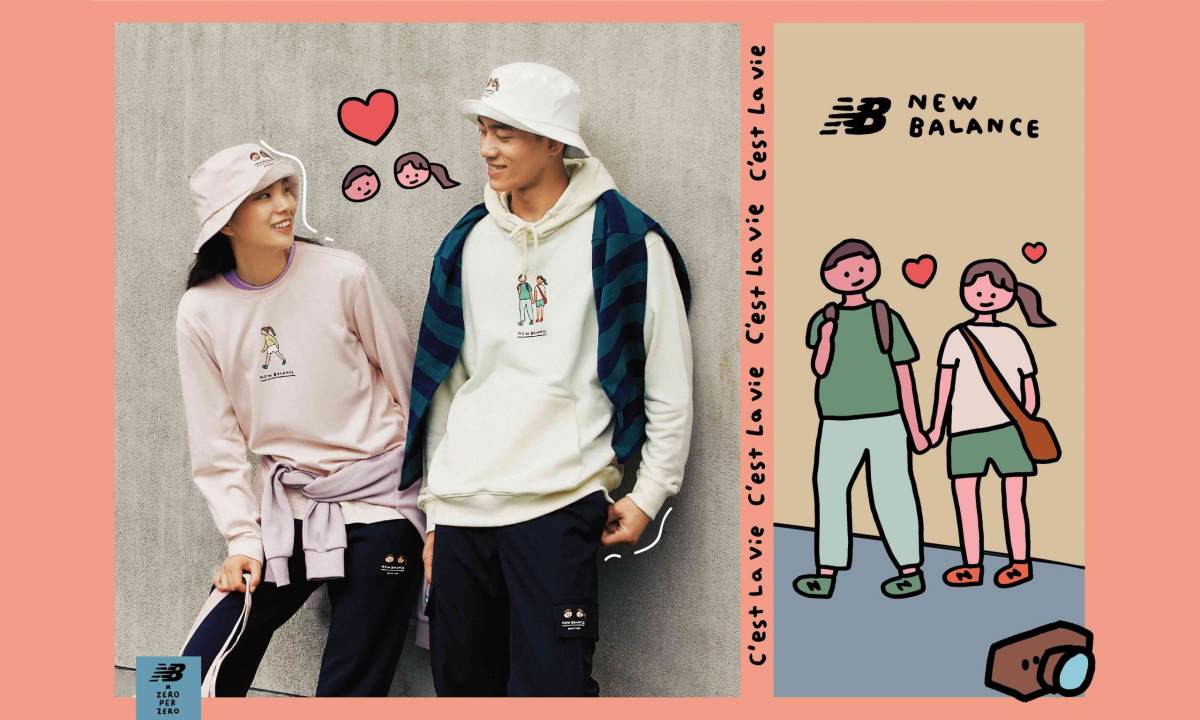 Zero Per Zero x New Balance 手绘联名系列上线