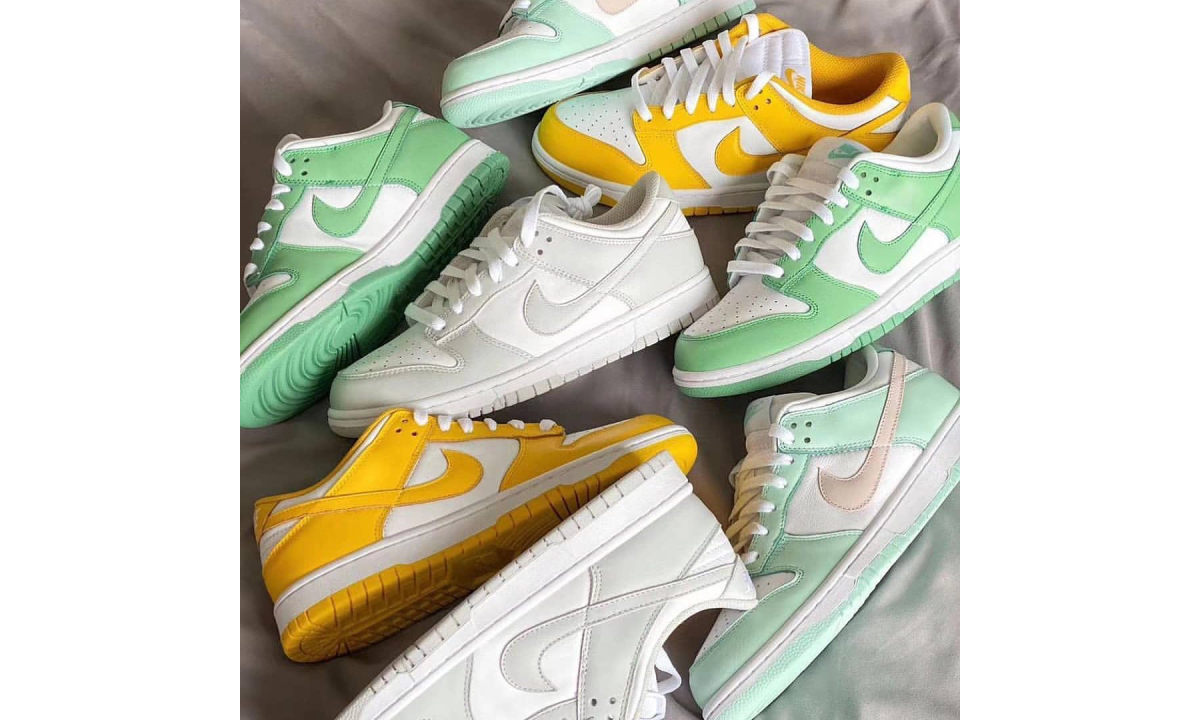 Nike Dunk Low 多款女生独占配色实物欣赏
