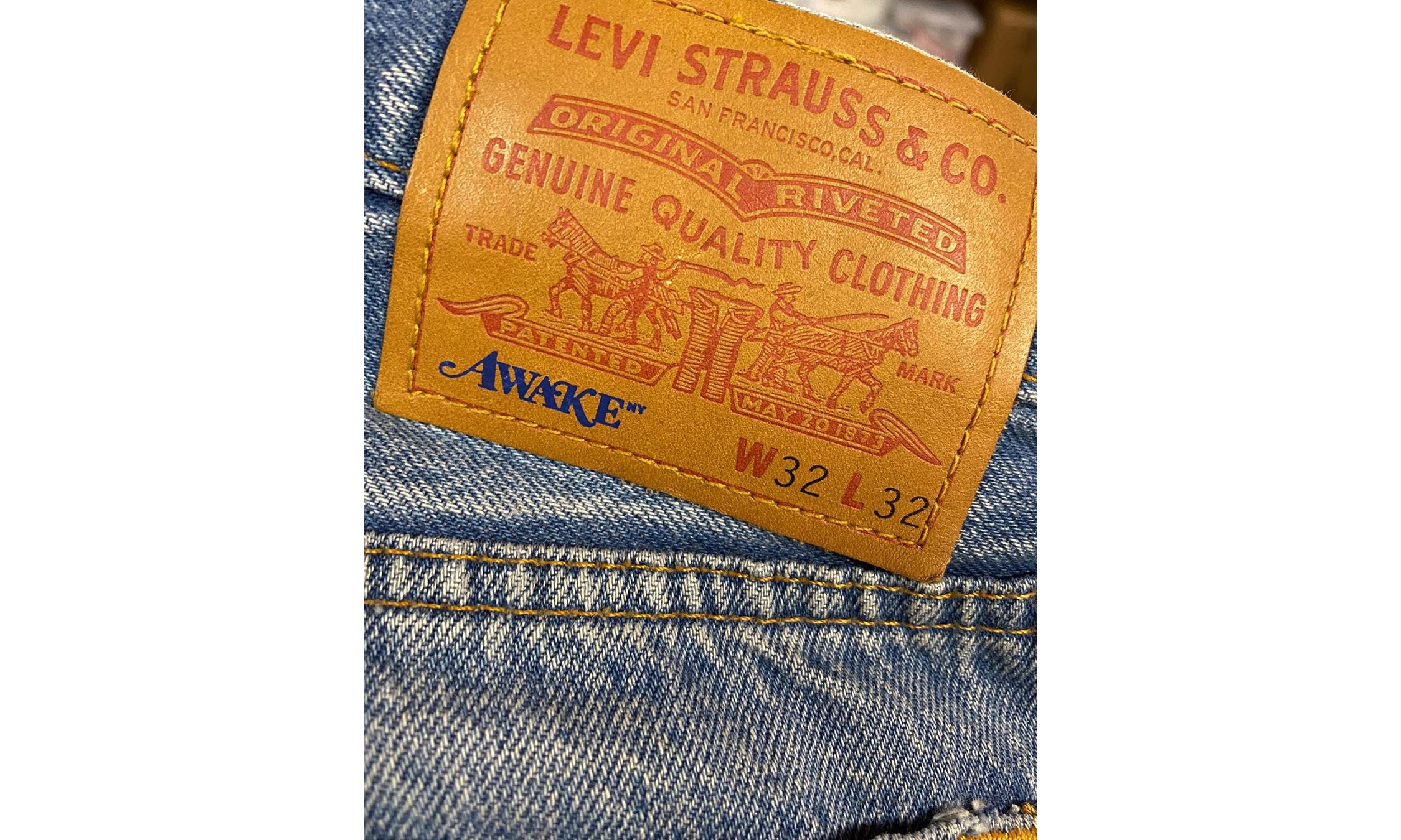 Awake NY 曝光全新 Levi’s 合作细节