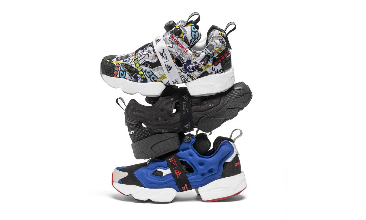 Reebok x adidas 特别呈现 Instapump Fury BOOST 联名系列「未来设想」