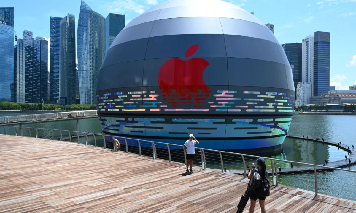 第一间「水上」Apple Store 即将于新加坡开业
