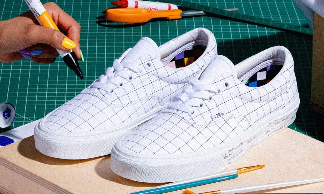 Vans U-Color 系列让你可以给鞋子做「填色游戏」