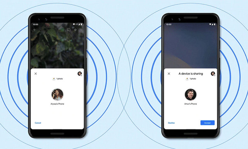 Android 正式宣布「Nearby Share」功能