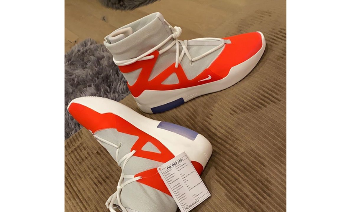 PJ Tucker 亲晒 Nike Air Fear Of God 1 新配色