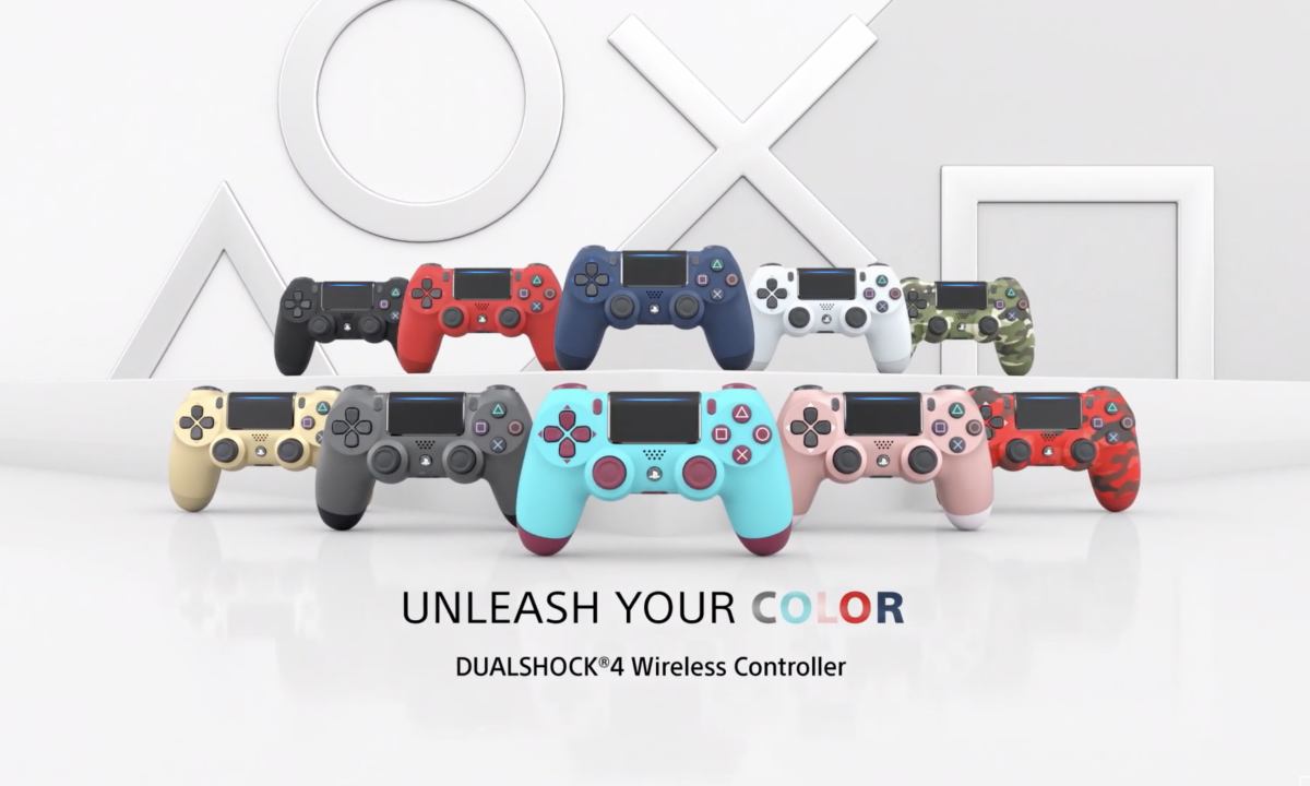 缤纷色彩，索尼带回粉丝们喜爱的 DualShock 4 手柄配色