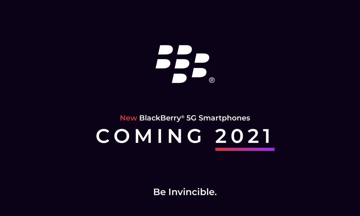 久违的物理键盘，黑莓将在 2021 年推出 5G 手机