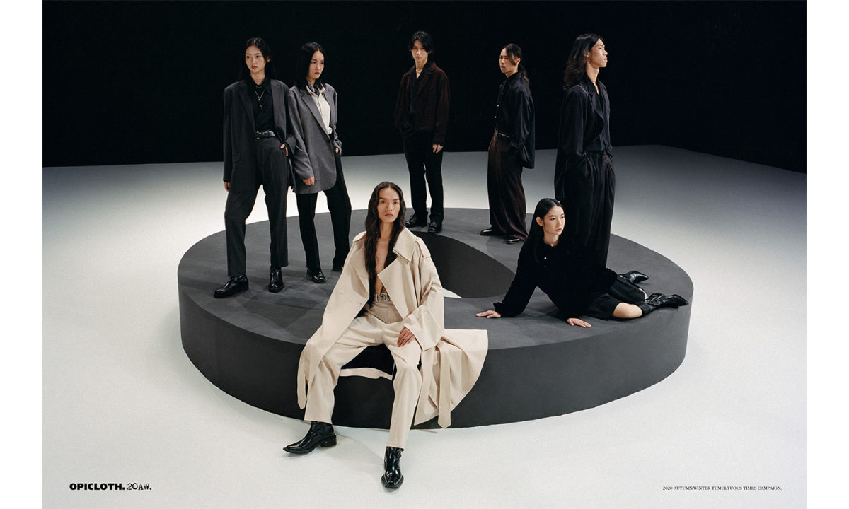 OPICLOTH 发布 2020 秋冬 CAMPAIGN「湍流時代」