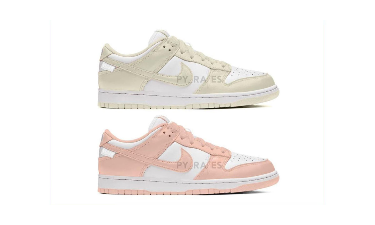 又有两款女生专属配色 Dunk Low 曝光