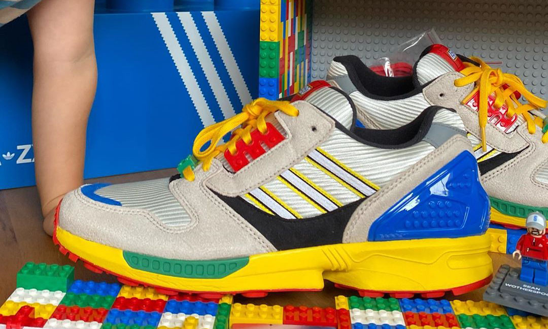 Sean Wotherspoon 亲晒 LEGO x adidas Originals ZX 8000 套装