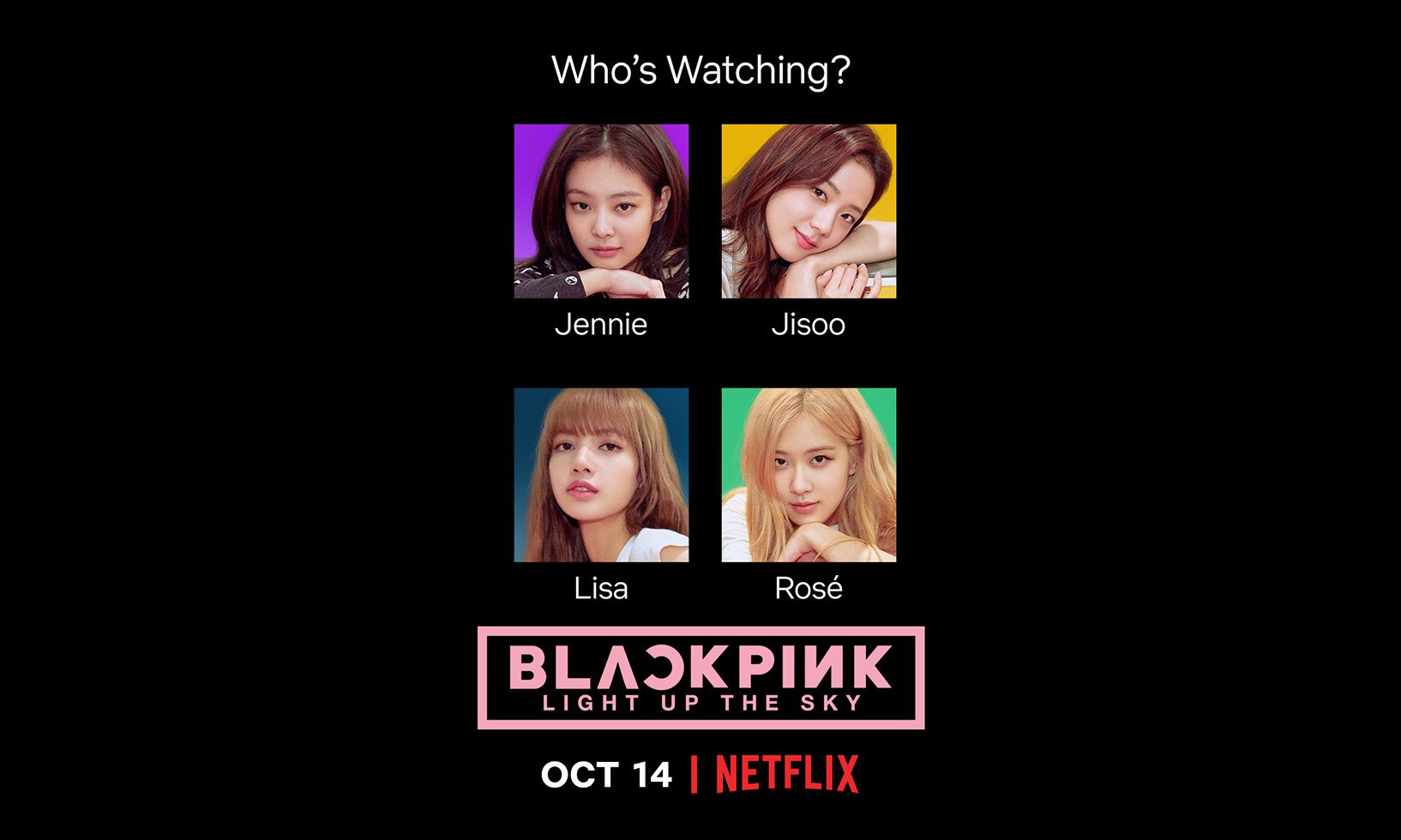 BLACKPINK 成为 Netflix 首支 K-POP 纪录片主人公
