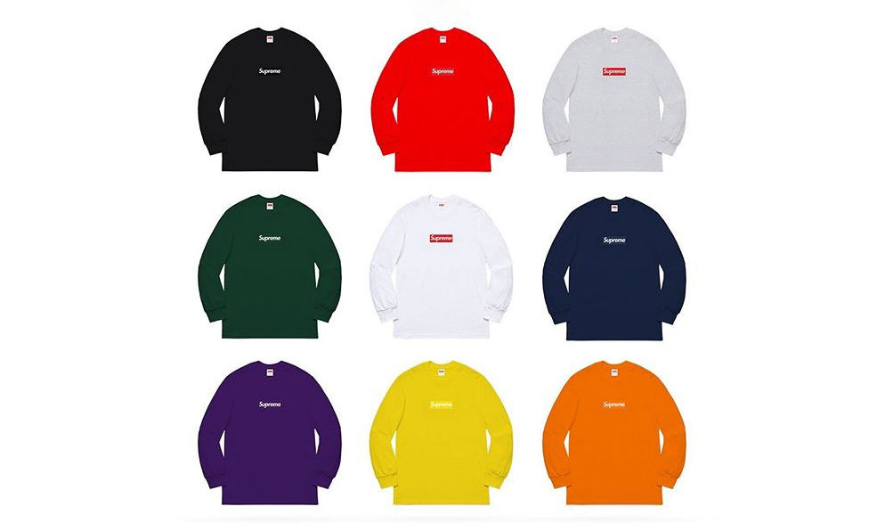 Supreme Box Logo 长袖 T-Shirt 即将登场