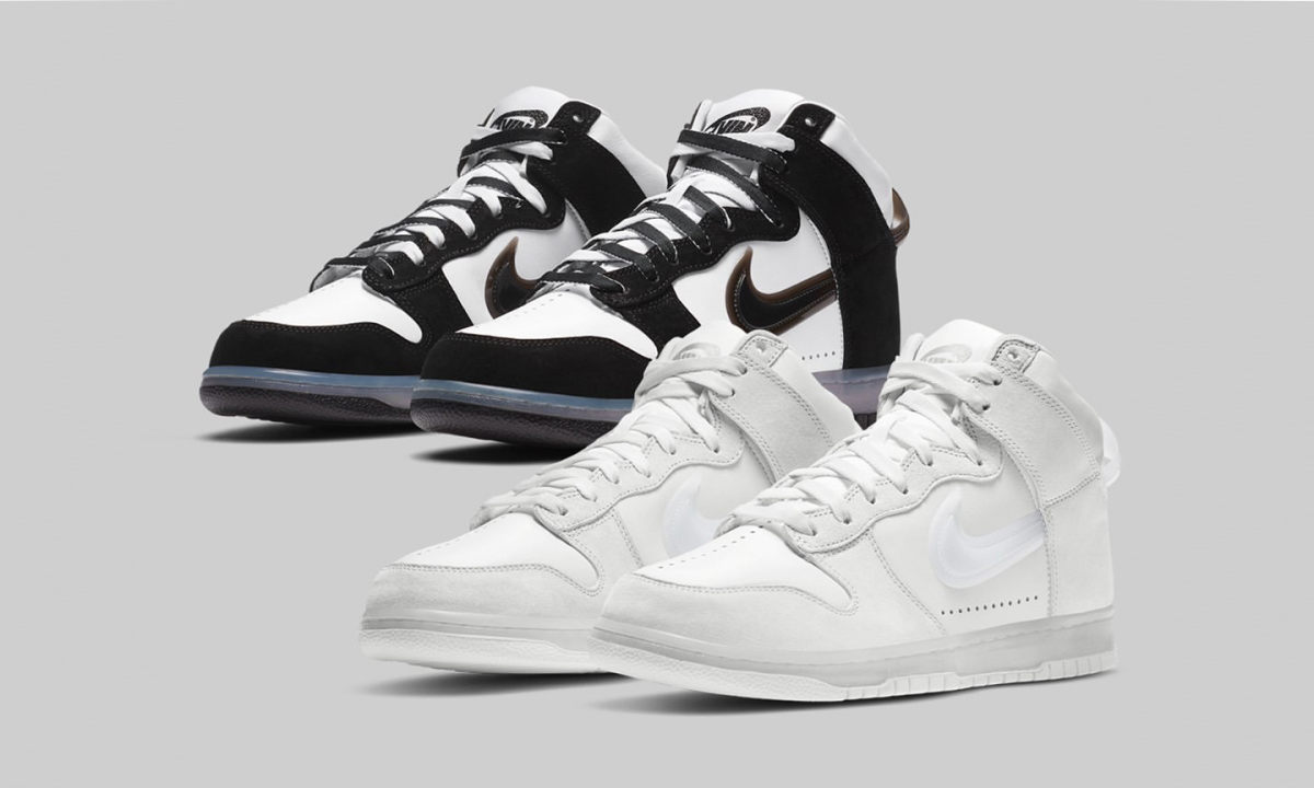 「果冻质感 Swoosh 」，Slam Jam x Nike Dunk High 发售日期公布