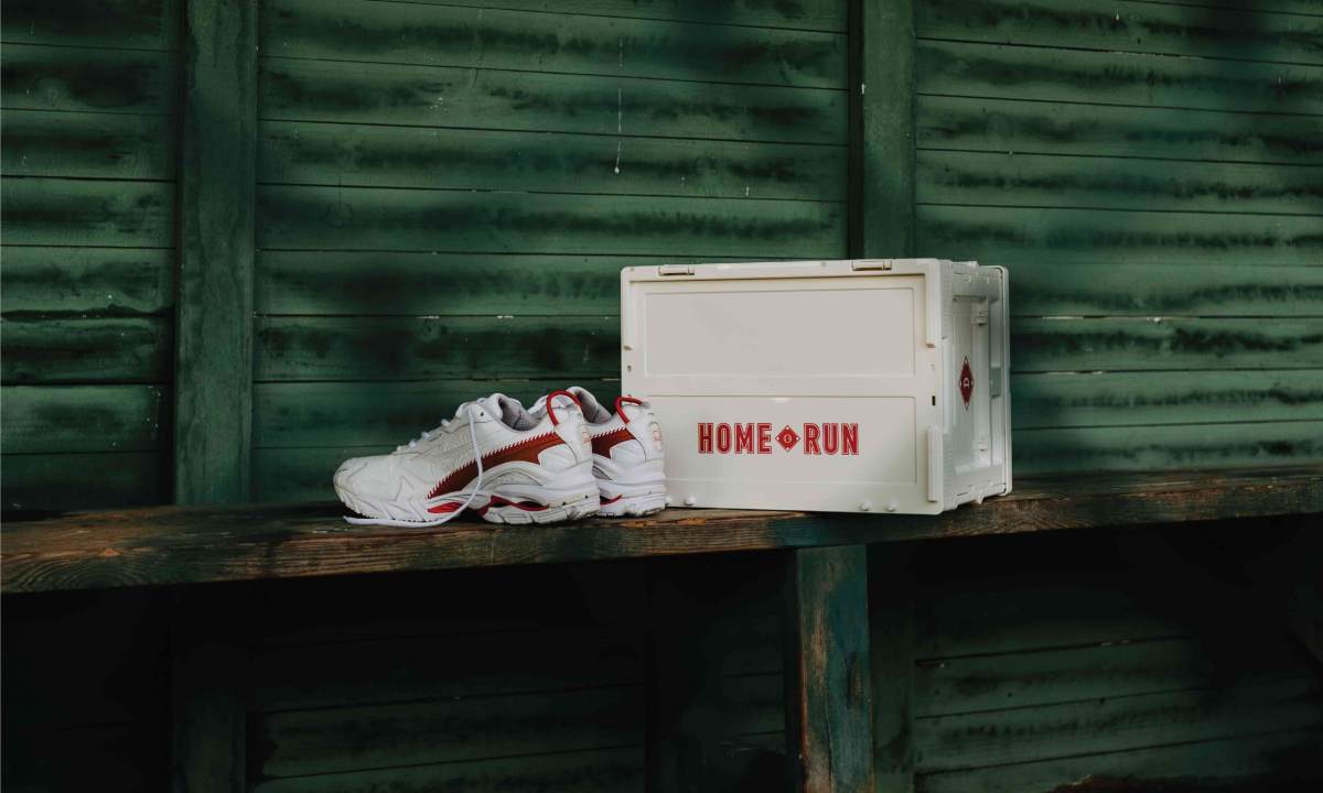 一记破界的热血 HOME RUN，DOE x MIZUNO 释出最新联名鞋款 WAVE RIDER 10