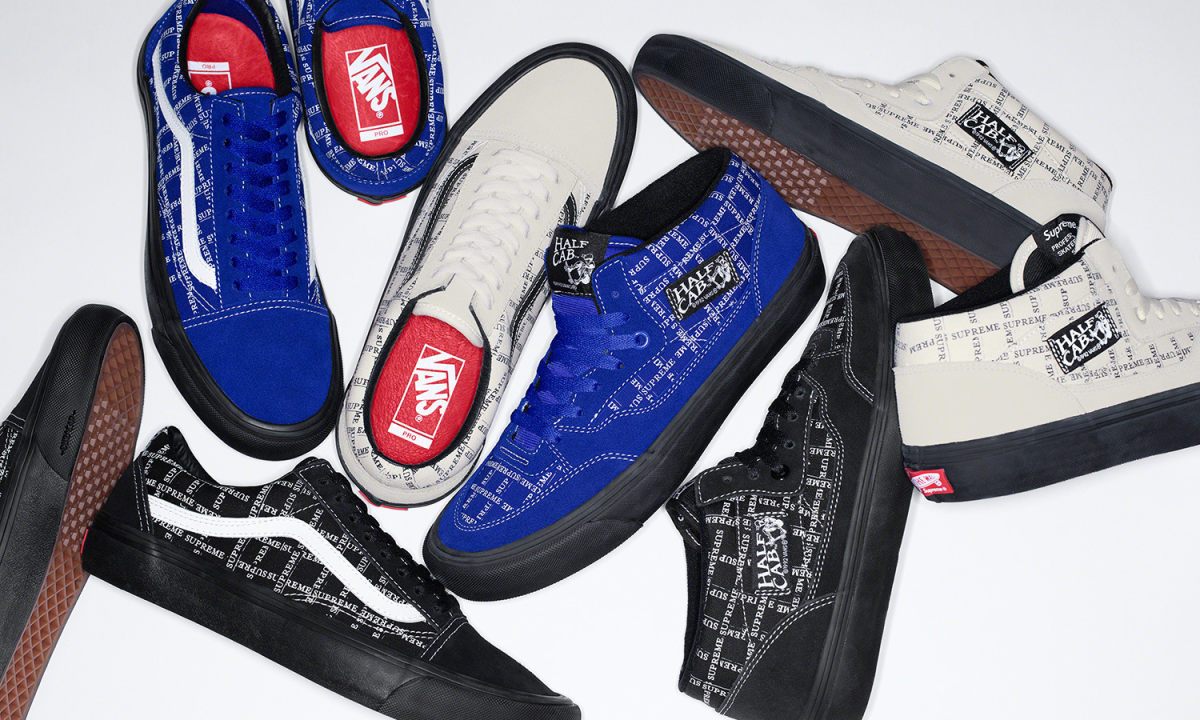Supreme x Vans 2020 秋冬联名系列正式发布