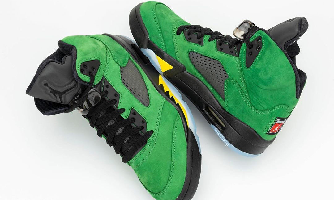 圆梦机会，Air Jordan V「Oregon」发售日期敲定