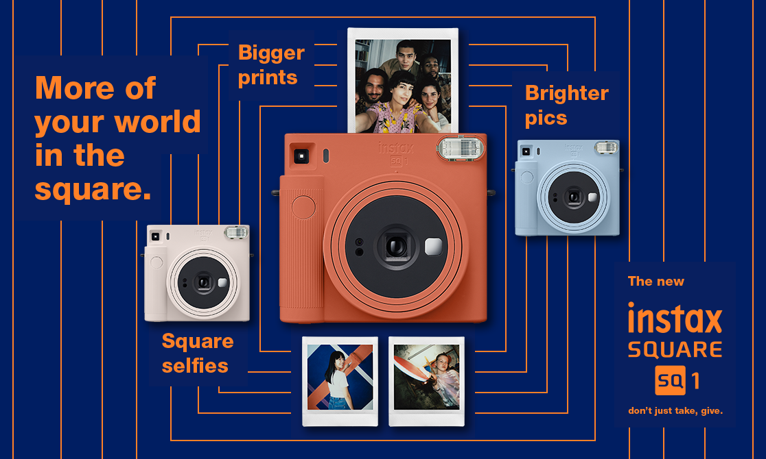极简设计，Fujifilm 推出全新拍立得相机系列