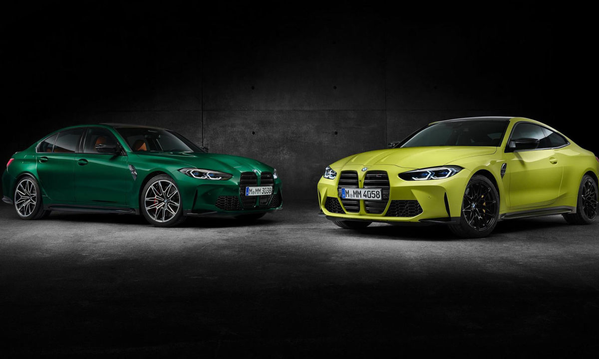 巨型双肾格栅,宝马发布新一代 M3、M4
