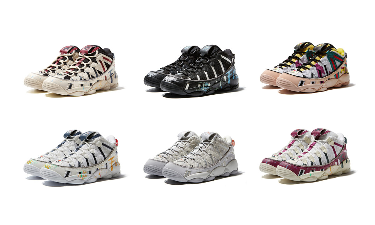 以 90 年代复古篮球鞋为蓝本，FILA FUSION 推出全新 SPAGHETTI 鞋款