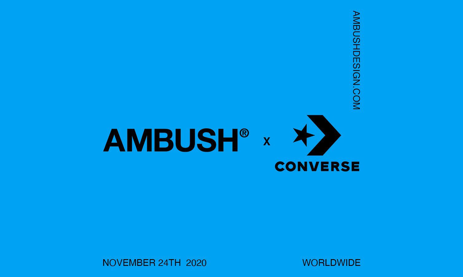 AMBUSH x CONVERSE 联名系列第二辑发布日期公开