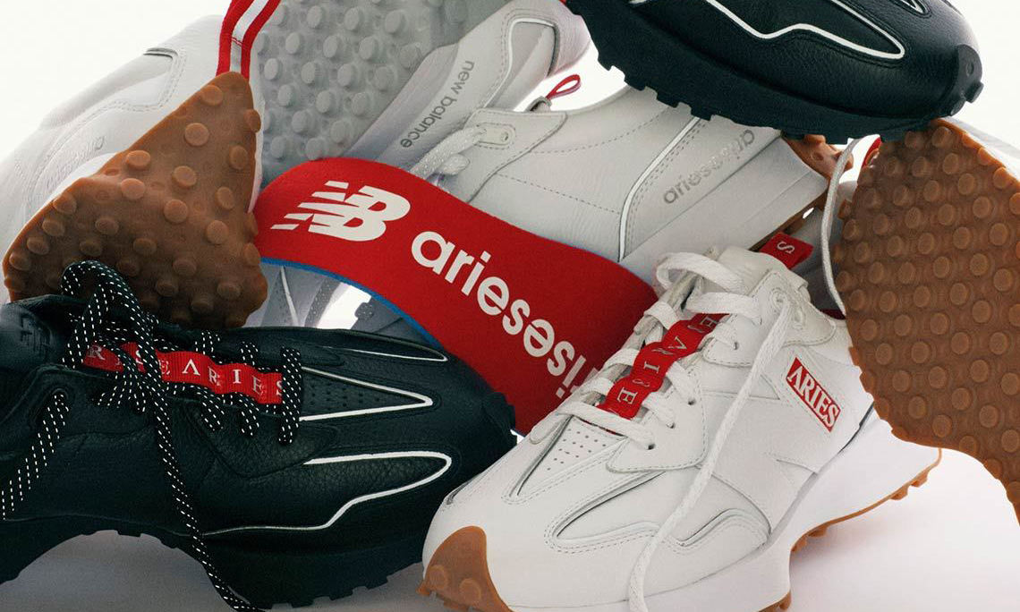 探索 327 的更多可能性，ARIES x New Balance 327 联名亮相