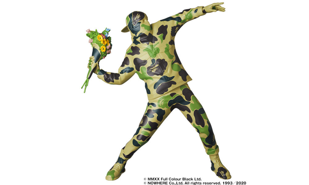 BRANDALISM x BAPE® FLOWER BOMBER 联名公仔释出